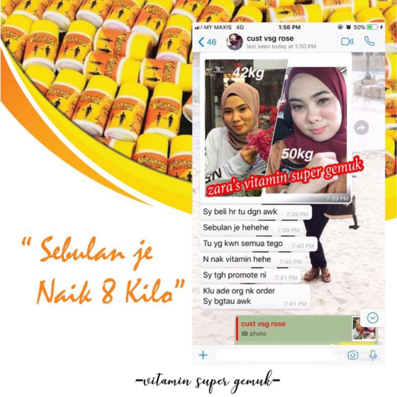 Shop Malaysia Ubat Drug Supplement Fat Super Fat Vitamin Weight Body Weight Gainer Added Eating Shopee Singapore