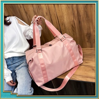 Ready Stock ✈️ Korean Fashion Woman Hand Carry Weekender Bag Large Capacity versatile Duffle Travel Bag Portable Luggage Bag Cabin Bag Yoga  Sport Bag