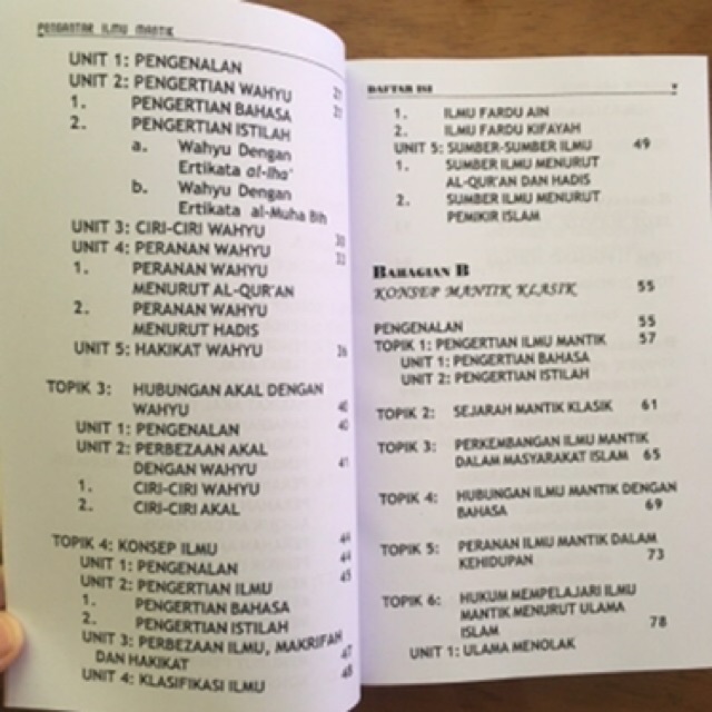 Introduction To Mantic Science Classic Mantiq Shopee Singapore