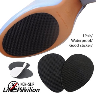 Image of 【a pair】Life. Pavilion Insole wear-resistant tendon rubber sole non-slip stickers high heels forefoot anti-skid pad sole anti-slip pad unisex