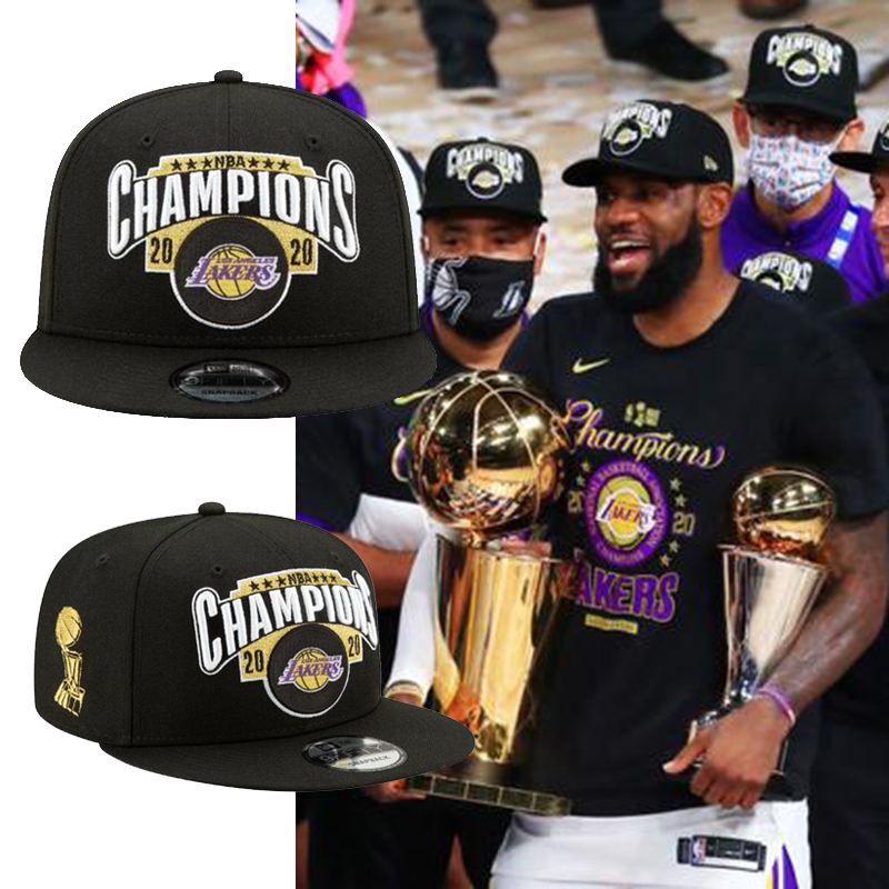 lakers nba championship hat