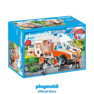 playmobil city action ambulance