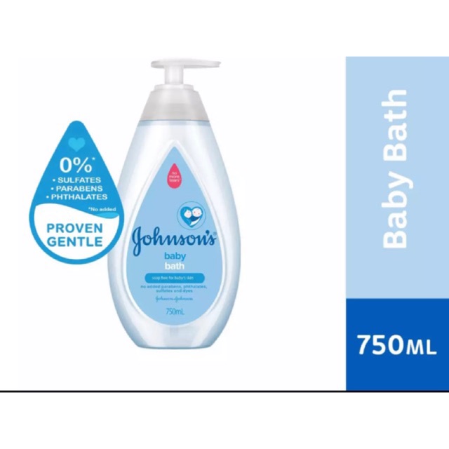 johnson's baby bath 750ml