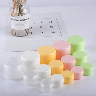 YNI 10g 20g Plastic Empty Makeup Jar Pot Refillable Sample Bottles Travel Face Cream Lotion Cosmetic Container