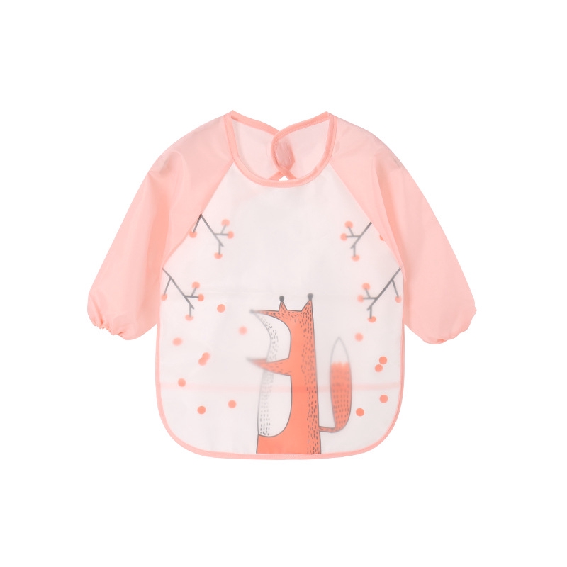 long sleeve baby bib
