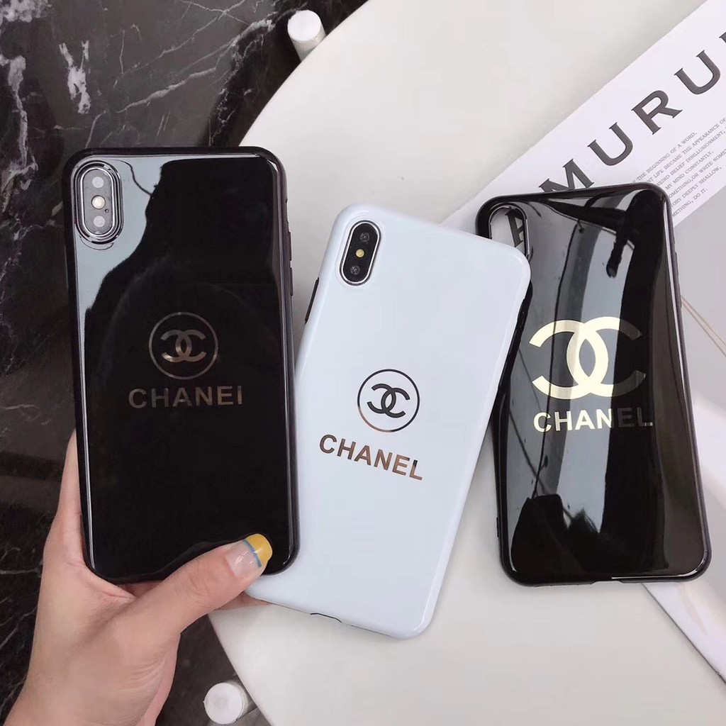 Chanel Seiko Plating Bronzing Logo Case For Iphone 11 8 7 6 6s Plus X Xs Max Xr Shopee Singapore