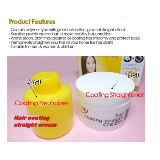 Somang Hair Coating Straight Cream 11g 100ml Shopee Singapore