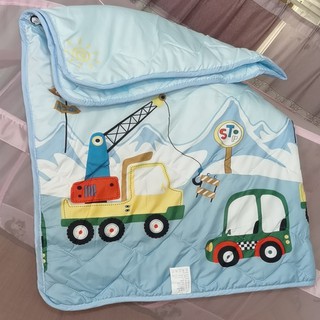 [Local Stock]EmmAmy®110x150cm Children Cotton Quilt Kids Cartoon Summer Premium Baby Blanket #5