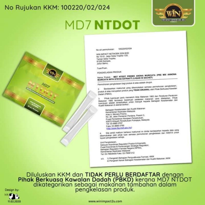 Ntdot Md7 Superfoods Shopee Singapore