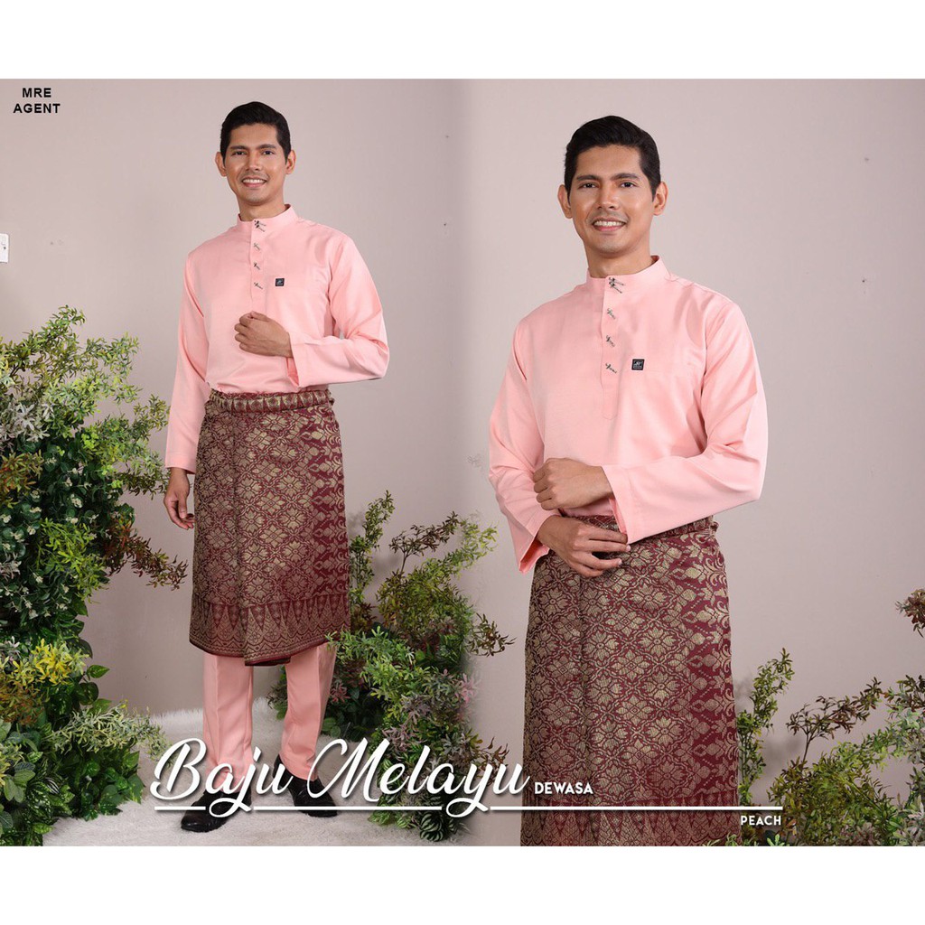 Baju Melayu Raya 2021 Baju Melayu Cekak Musang Saiz S 3xl Butik Masrom Shopee Singapore