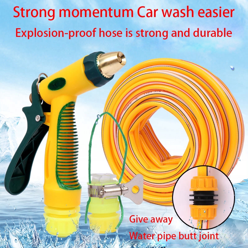 High Pressure Water Spray Gun Suit Cleaning Water Gun High Pressure Car Wash Washing Watering Tools Antifreeze Burst Hose Shopee Singapore