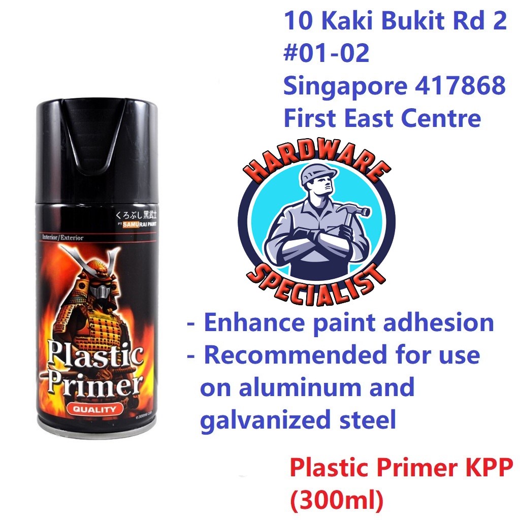 Samurai Paint KPP Plastic Primer 300ml Shopee Singapore