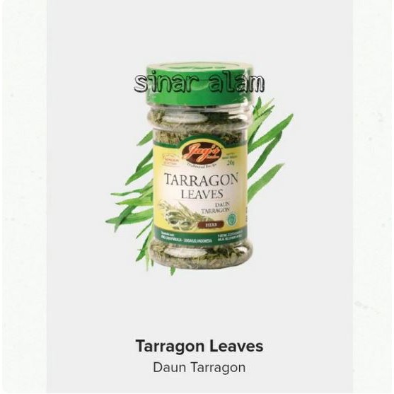 Jays Tarragon Leaves / Jay Asha Shayu S / Tarragon Leaf / Seasoning