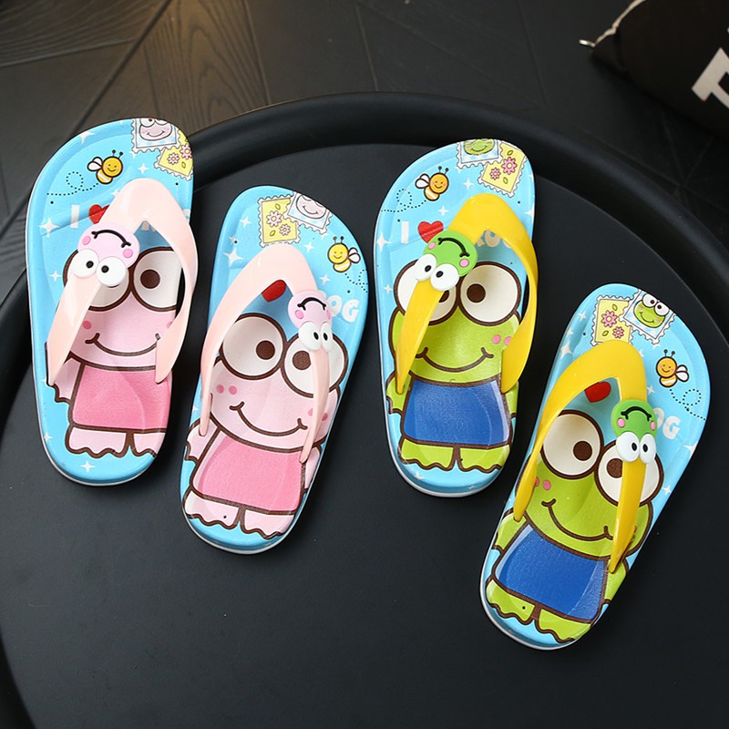 frog flip flops