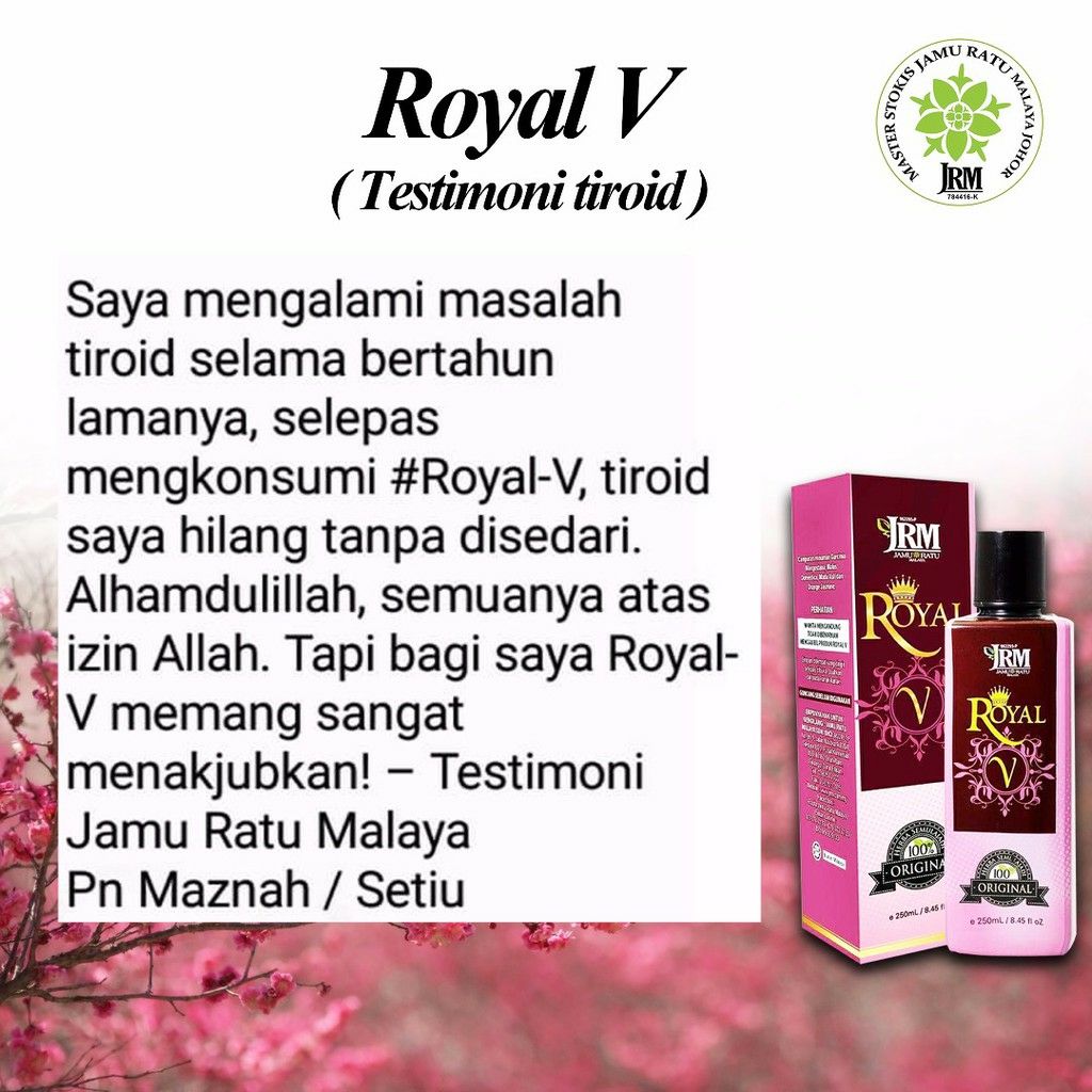 Royal V Jamu Ratu Malaya 250ml With Delivery Shopee Singapore