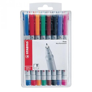 STABILO OHP NON-PERMANENT MARKER PEN | Shopee Singapore