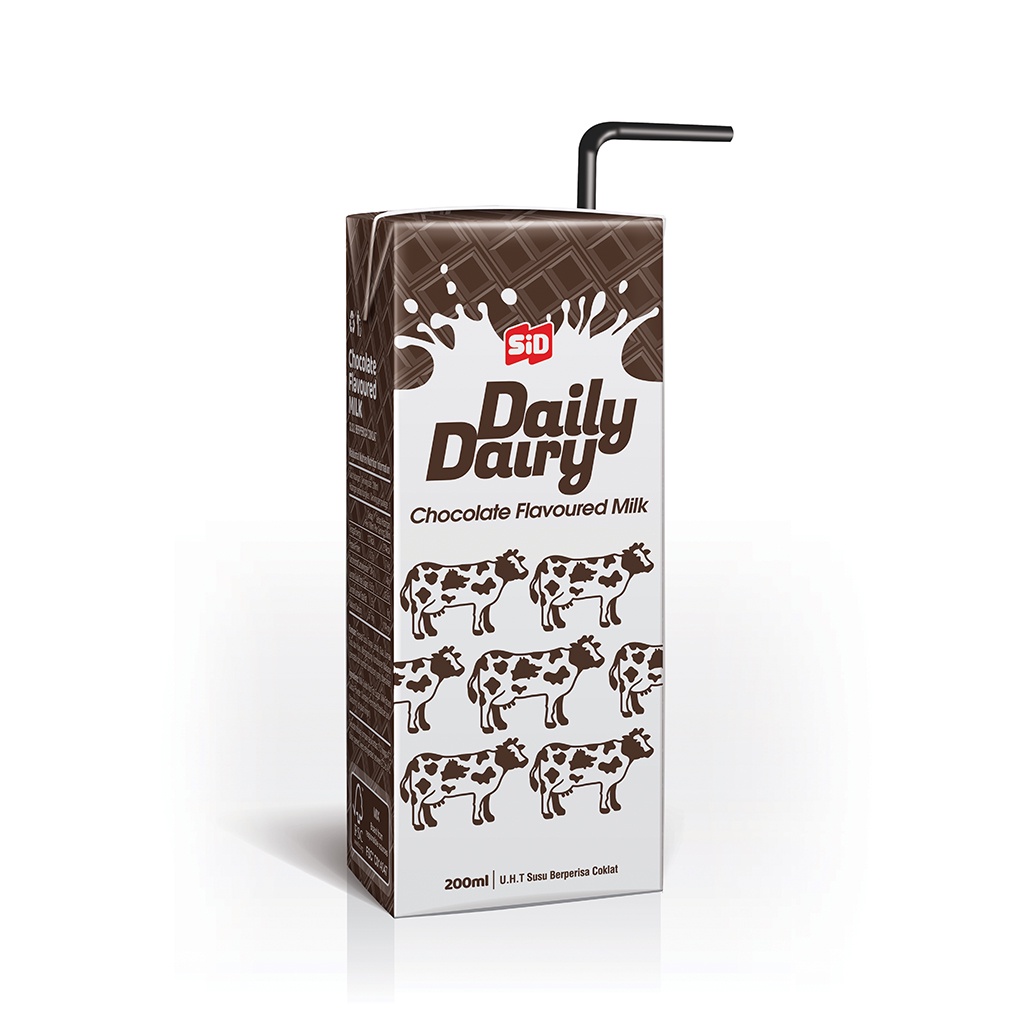 Sabah SiD Daily Dairy Chocolate Milk 6*200ml Shopee Singapore