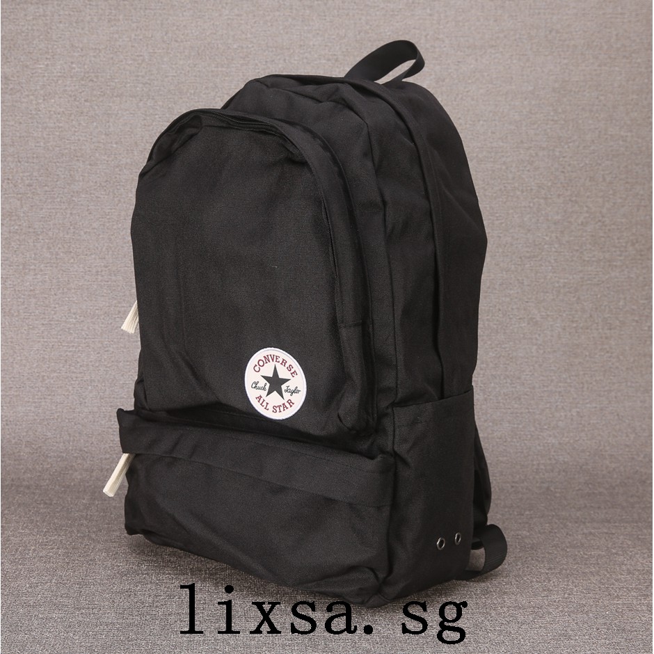 black converse school bag