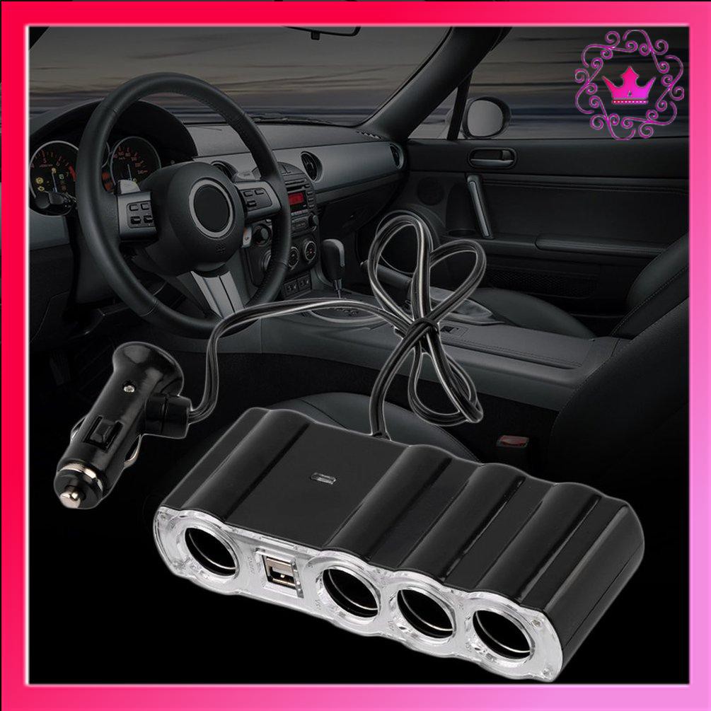 car multi socket adapter