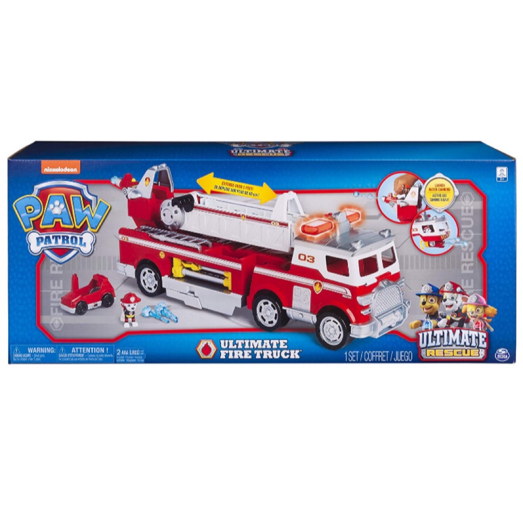 paw patrol marshall ultimate fire truck