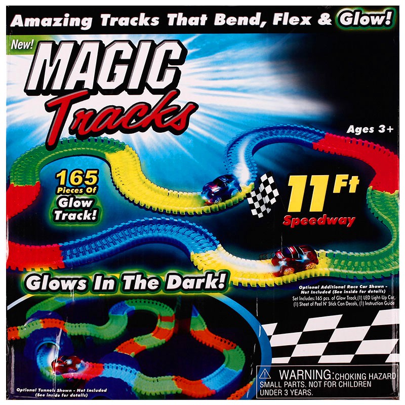 magic tracks race car set