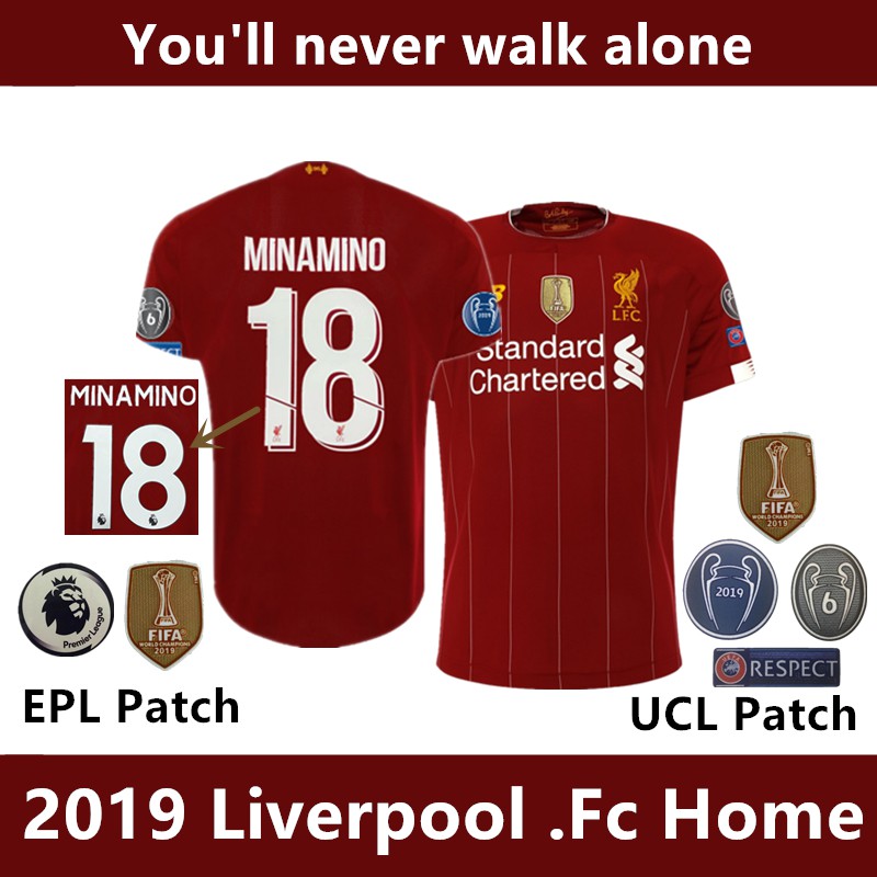 2019 liverpool shirt