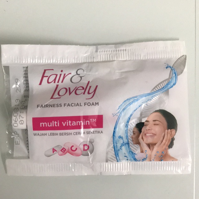 facial foam fair lovely