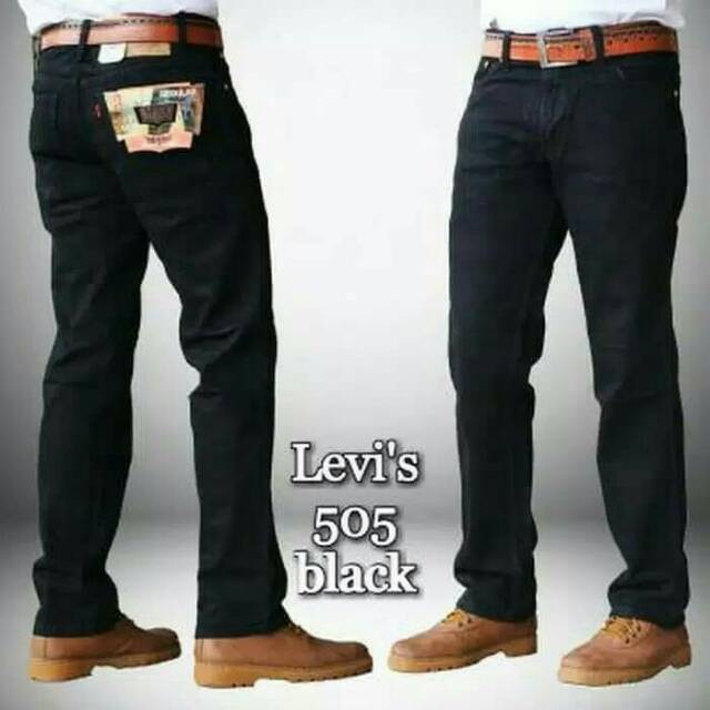 levi's black pants mens