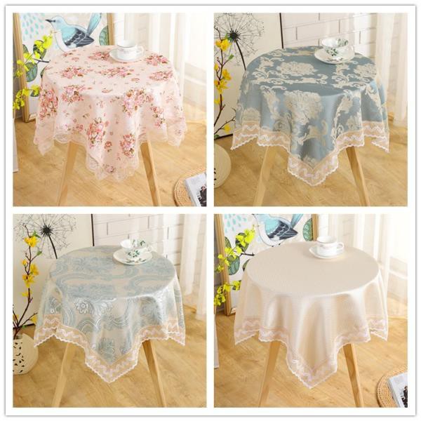 European Style High End Table Cloth, Tablecloth For Small Round End Table