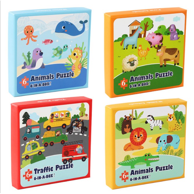 6PIECE PUZZLESHAPED TOYS (SUPER BEAUTIFUL TYPE) Shopee Singapore