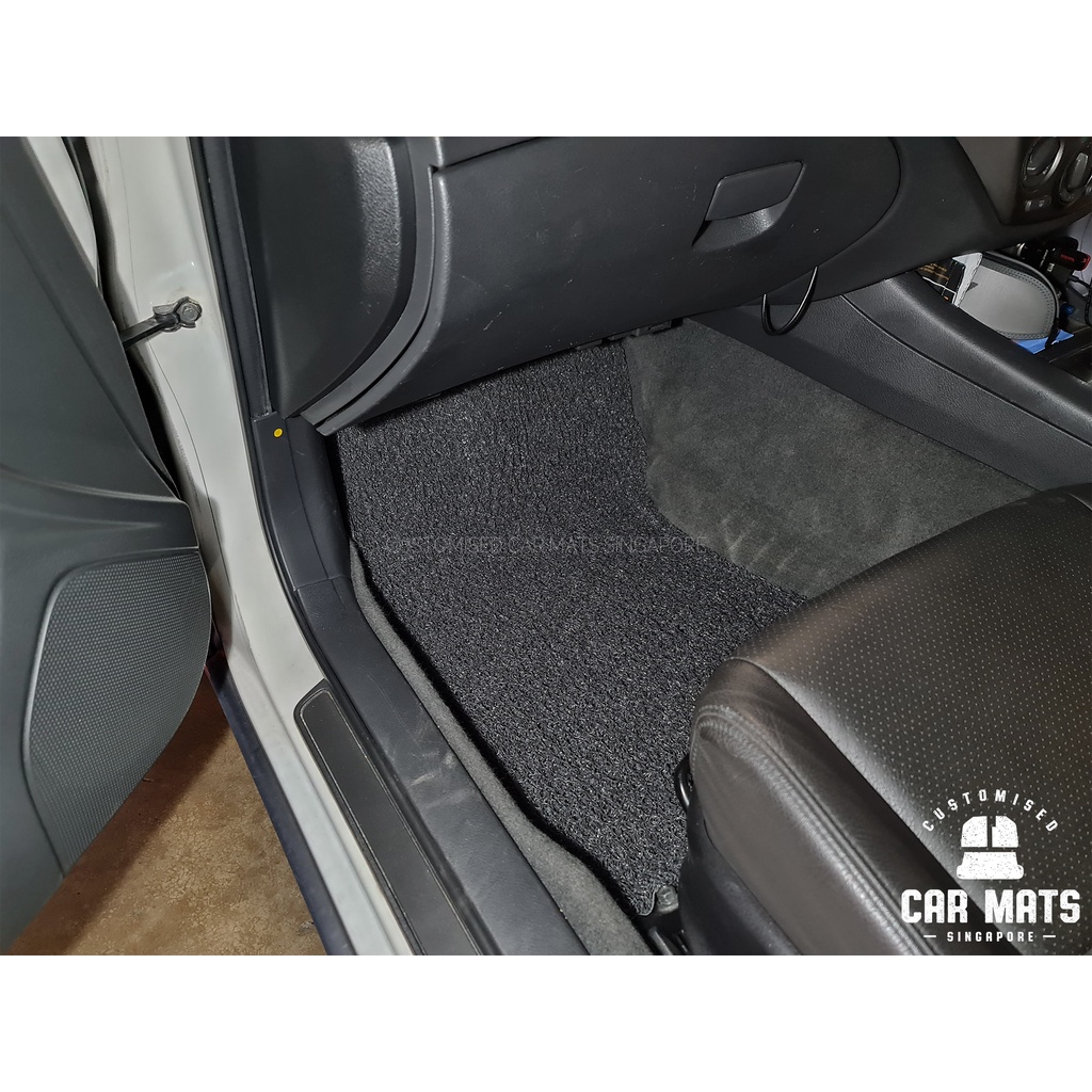 Subaru Impreza (5D) (2007 to 2011) Basic Drips Car Mats - Carpet - Floor Mat - Carmat