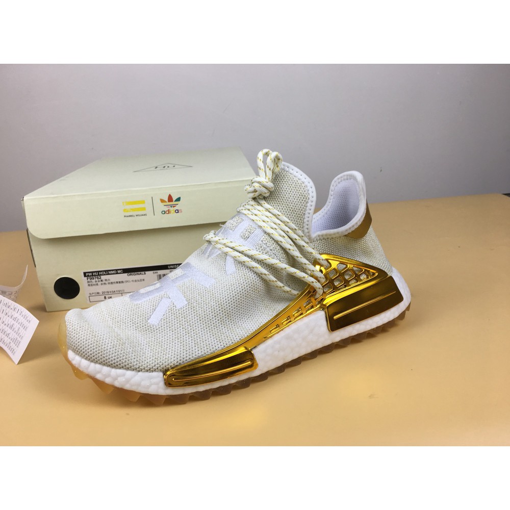 pharrell williams hu holi nmd mc gold