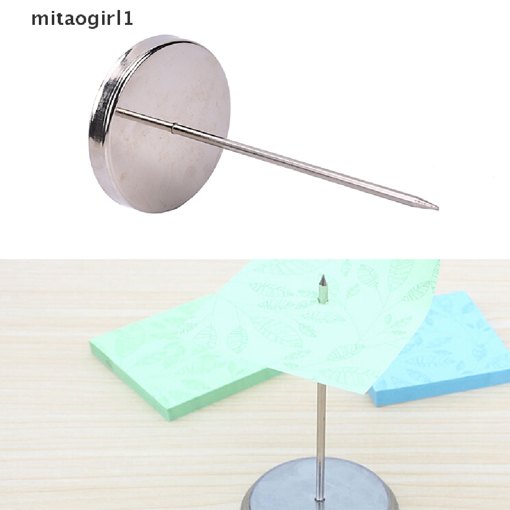 [mitaogirl1] Safe Memo Holder Spike Stick for Bill Receipt Note Paper
