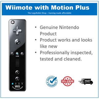 [Shop Malaysia] Original Nintendo Wiimote Wii Mote Nunchuck Controller Genuine Wii Remote Controller WiiU Wii Motion Plus LegoRobin