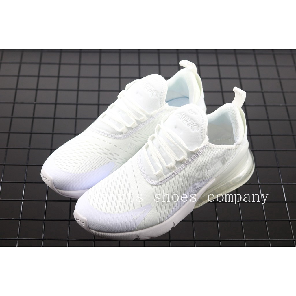 nike air max 270 mens triple white
