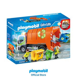 playmobil recycling truck