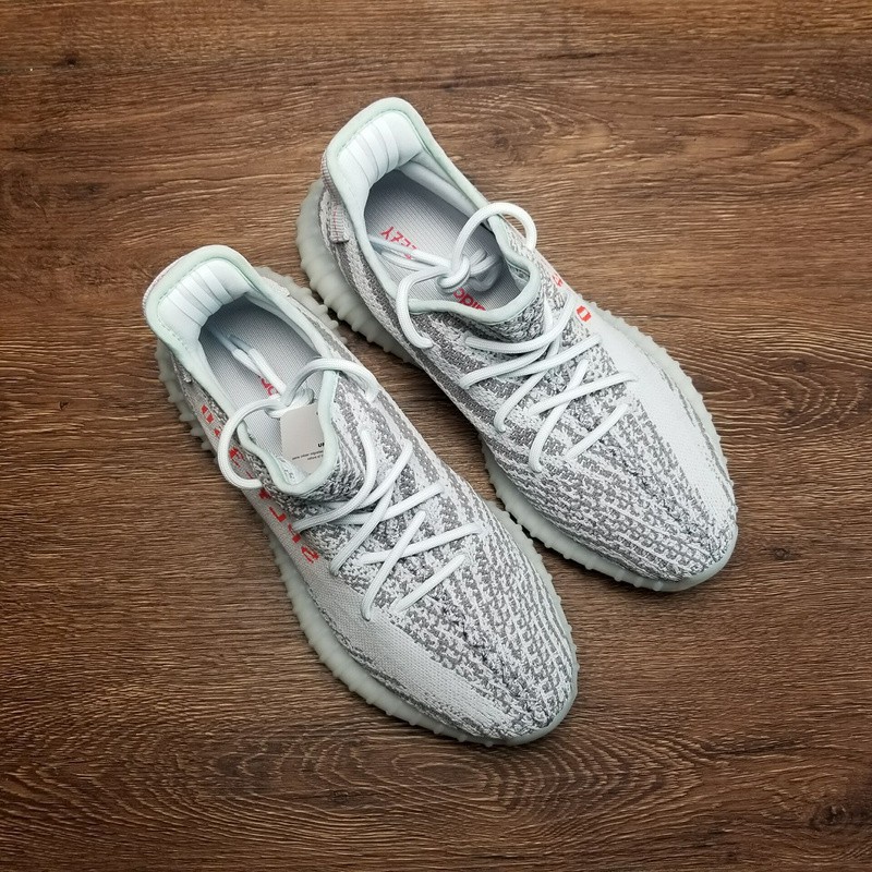 yeezy 350 zebra blue tint