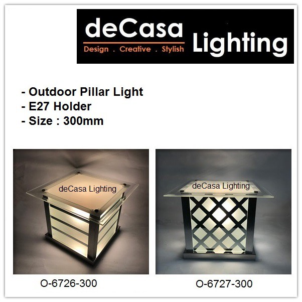 300mm Modern Design Decorative Non Rusting Glass Decasa 300mm Modern Design Decorative Non Rusting Glass Decasa