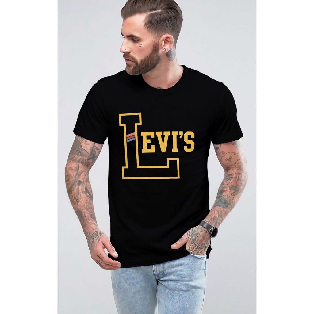 levis logo t shirt mens