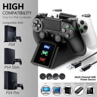PlayStation 4 Slim PRO 3 in 1 Wireless Controller Charging Dock PS4 Joystick Charger PS 4 Gamepad Charging Base for Dualshock 4