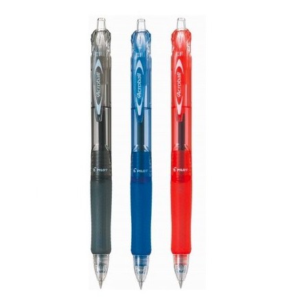 Pilot Acroball Pen - 0.5mm Nib (Extra Fine) - For Examination | Shopee ...