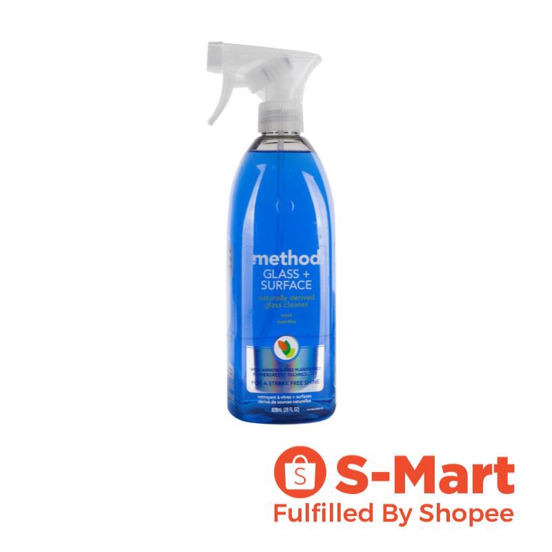 Method Glass Surface Natural Glass Cleaners Mint 828ml Shopee Singapore