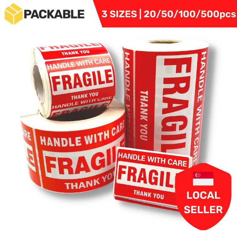 Fragile Stickers / Fragile Shipping Label / Shipping Warning Label ...