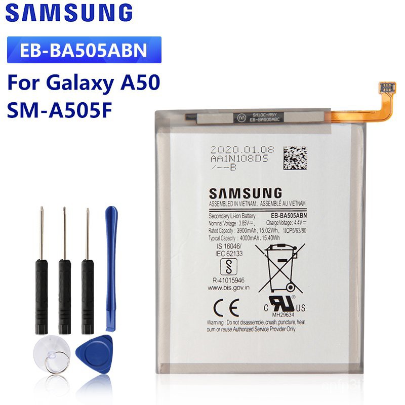 galaxy a50 battery mah