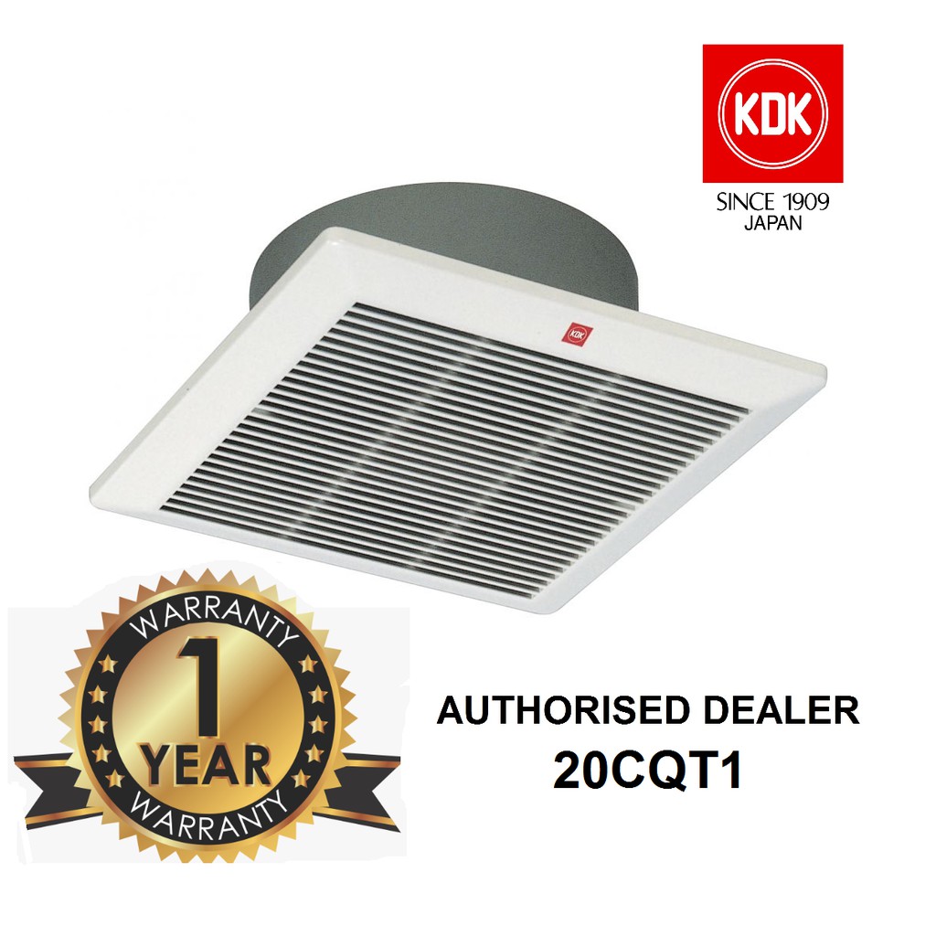 KDK 20CQT1 Exhaust Fan Ceiling Mount Ventilating Ventilation Fan