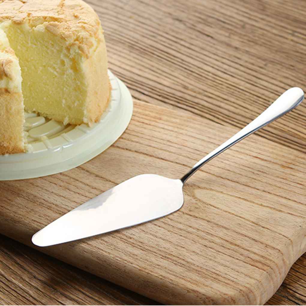Stainless Steel Serrated Edge Cake Server Blade Cutter Pie Pizza Cake