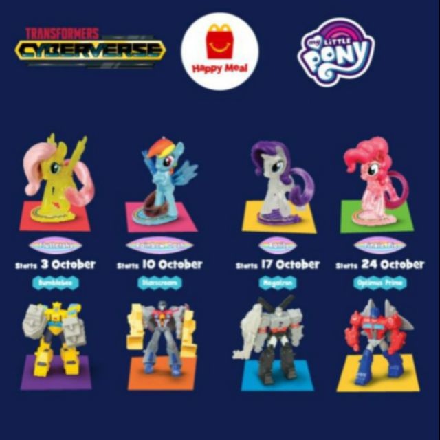 McDonald's Mcd Mcdonalds Happy Meal Toy Transformers Cyberverse