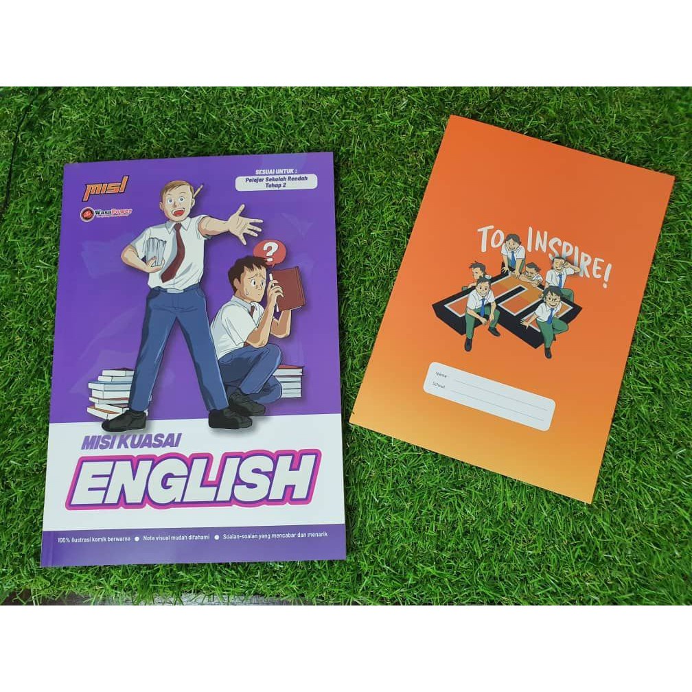 Buku Komik Misi Brushai English English Comics Learning Languages Inggeris Language Learning Book Shopee Singapore