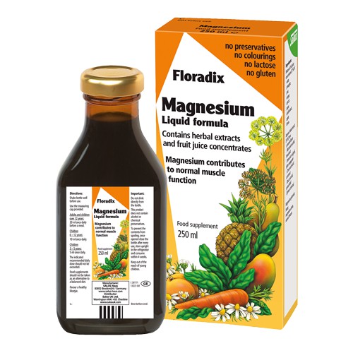 Salus Haus (Floradix) - Herbal Tonic, Liquid Magnesium Formula (250ml ...