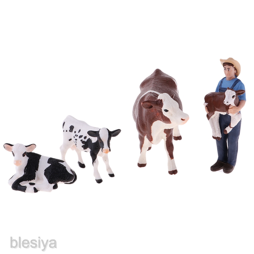 plastic farm animals